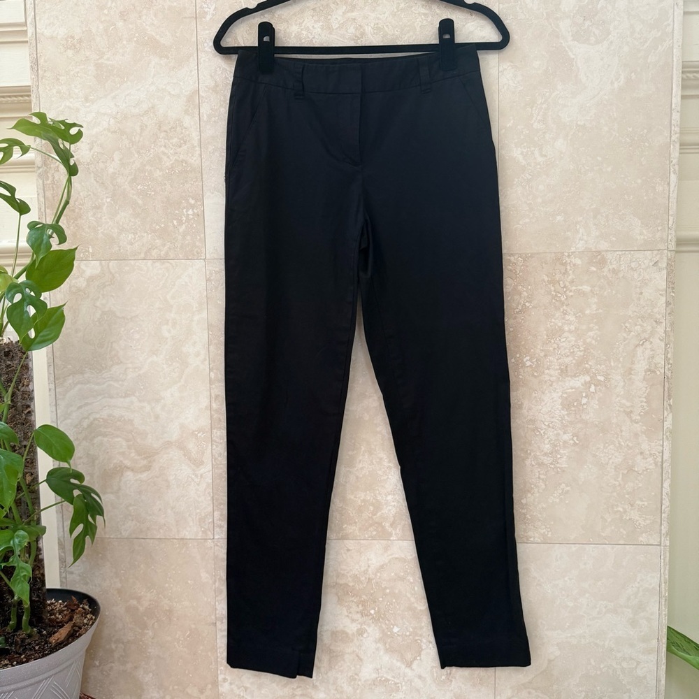 DKNYC Black Slim Fit Dress Pants Size 2 Tailored Work Trousers